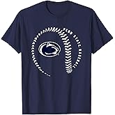 Penn State Nittany Lions Baseball Fastball Navy T-Shirt