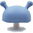 Mombella Mimi Mushroom Pacifier Shape Skin-Like Infant Soothing Teether Toy for 0-6 Months Sucking Needs Babies, Help with Br