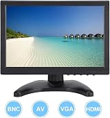 Sutinna 10.1 Inch HD LED LCD Monitor 1280x800 16:10 VGA HDMI BNC AV Speakers UK view 5
