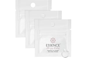 HONÉ Essence Wearable Aromatherapy Nasal Diffuser – Allergy Relief Essential Oil Nose Ring – Personal Scent Clip for Travel, Work & Everyday Use – Made in USA (3 Pack)
