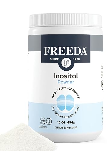 FREEDA Pure Inositol Powder – Myo-Inositol for Mood & Hormone Balance ...