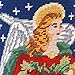 Lillian Vernon Personalized Heirloom Christmas Stocking - Needlepoint Angel, 100% Wool, 9.5