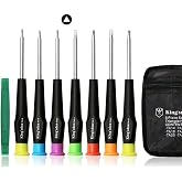 Fixinus 8 Piece Triangle Head Screwdriver Set For Electronic Toys, Magnetic Triangle Screws Driver Tool Kit For Thomas McDonald's Toy Series Repair Battery Disassemble - Toys Triangle Driver Set