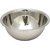 Chef Craft Brushed Mixing Bowl, 1.5-Quart, Stainless Steel