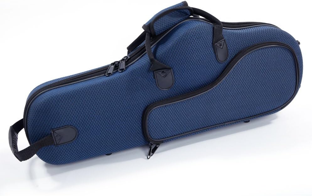 Durable Cloth Alto Saxophone Case, Saxophone Case for Alto Sax With Backpack Straps, Saxophone Bag Alto (Blue)