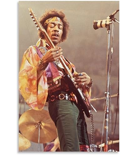 Jimi Hendrix ライブアートボード 大判 Amazon.com: Jimi Hendrix
