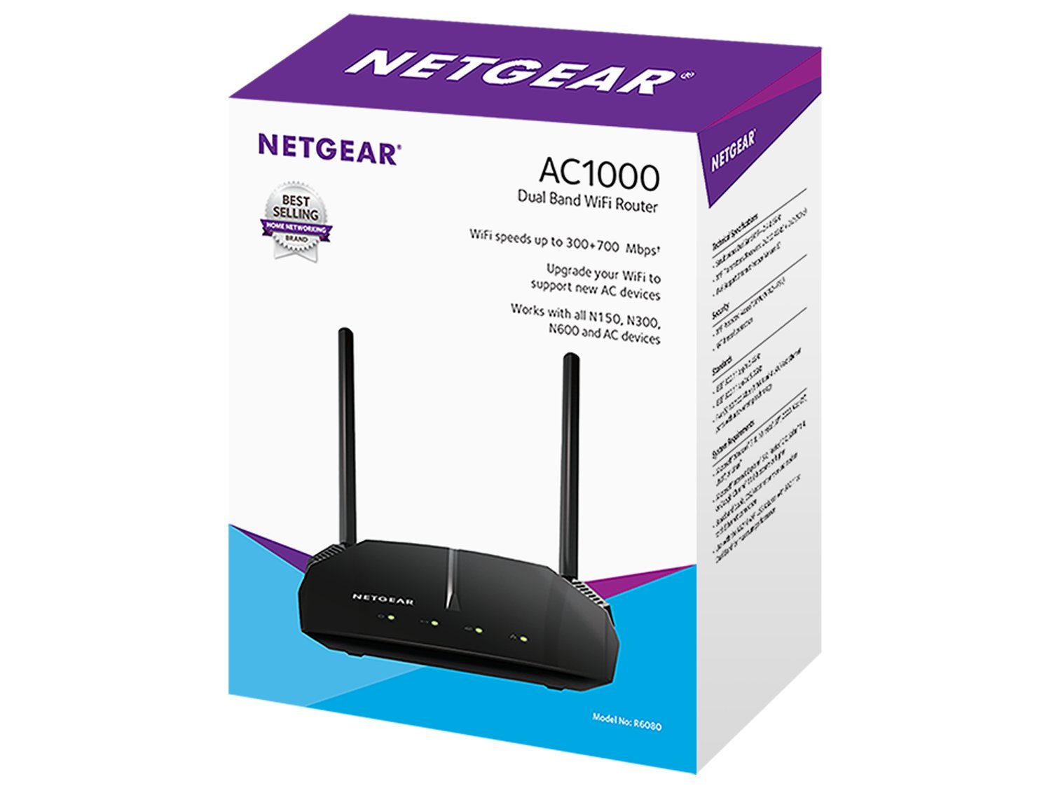 NETGEAR AC1000 Dual Band Smart WiFi Router Broadbandcoach