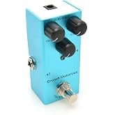 MUSIKLAN Electric Guitar Effects Pedal Mini Single Type DC 9V True Bypass (Crunch Distortion)