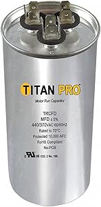 Motor Dual Run Cap, 55/5 MFD, 370-440V