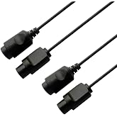 Xahpower 4Pack 6Ft N64 Controller Extension Cable Cord for Nintendo 64 N64 Controller