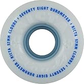 Ricta Clouds White 54mm 78a Skateboard Wheels (Set Of 4)