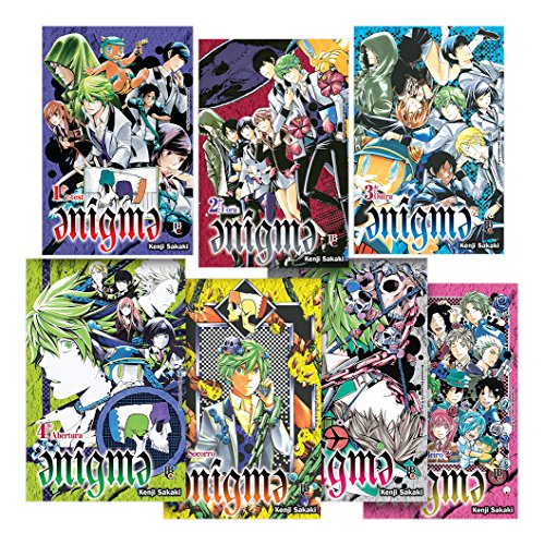 Livro Coleção Enigma   Caixa com Volumes 1 a 7