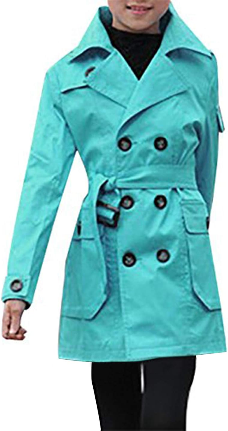 girls turquoise coat