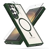 Tjkings Magnetic Clear Case for Samsung Galaxy S23