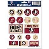 WinCraft NCAA Official Florida State University Seminoles 5x7 inch Sticker Sheet