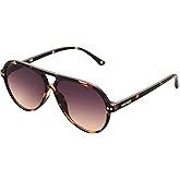 Nine West Women's Anya Aviator Sunglasses