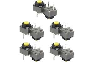 10pcs Kailhs Silent Micro Switch 6x6x7.3mm Square Silent Switch Button Micro Switch Switch Switch Quiet Click Button