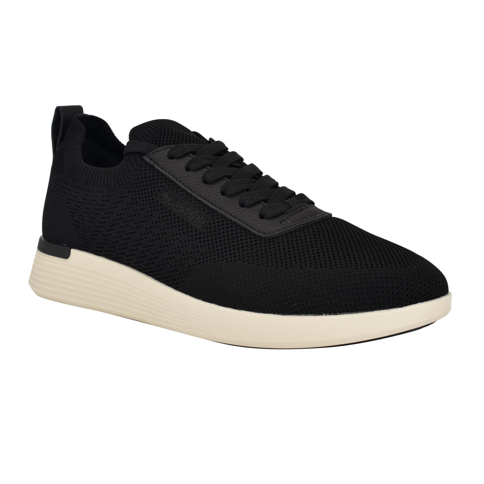 Tommy Hilfiger Men’s Geary Sneaker, Black Multi 001, 9
