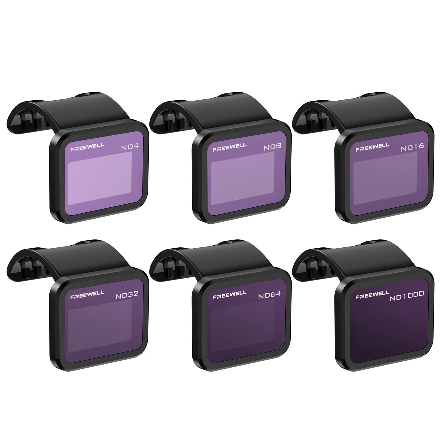 Freewell All Day - 4K Series - 6Pack ND Filters Compatible with Evo Nano/Evo Nano+