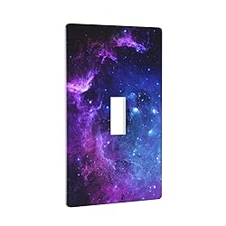 Galaxy Space Light Switch Cover Decorative Single