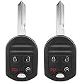 NPAUTO Key Fob Replacement for Ford F150 F250 F350 F450 F550 F650 Explorer Expedition 2011 2012 2013 2014 2015 2016 2017 2018, Lincoln - Keyless Entry Remote Start Control Keys, CWTWB1U793 (2)