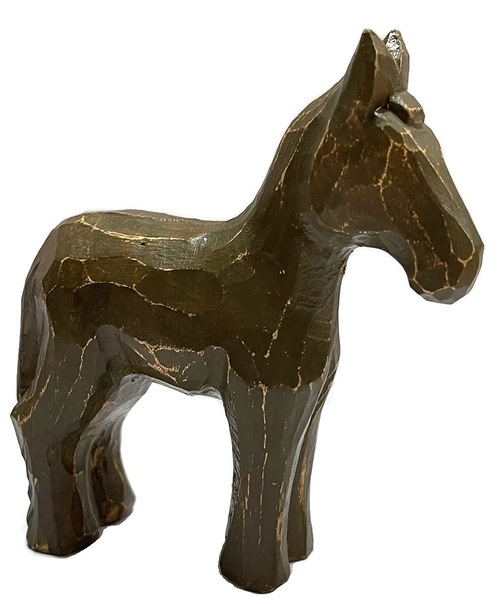 costumebase BLADERUNNER Wooden Handcrafted Horse Replica Blade Runner Props Brown