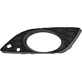HOPESPANNER No.2518850523 Fog Light Grill for Mercedes Benz R350 2006-2010 Durable Black Front Left Front Lower Bumper Fog Light Cover Inserts ABS 1 Pc
