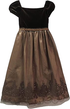 rare editions gold dress