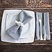 Jasius Linen Napkins - 4 Pack Natural %100 Linen Napkins, Decorative Wine Cloth Napkin Set, Everyday Use Reusable Fabric Perfect for Table Kitchen Wedding Easter Guest Decorations