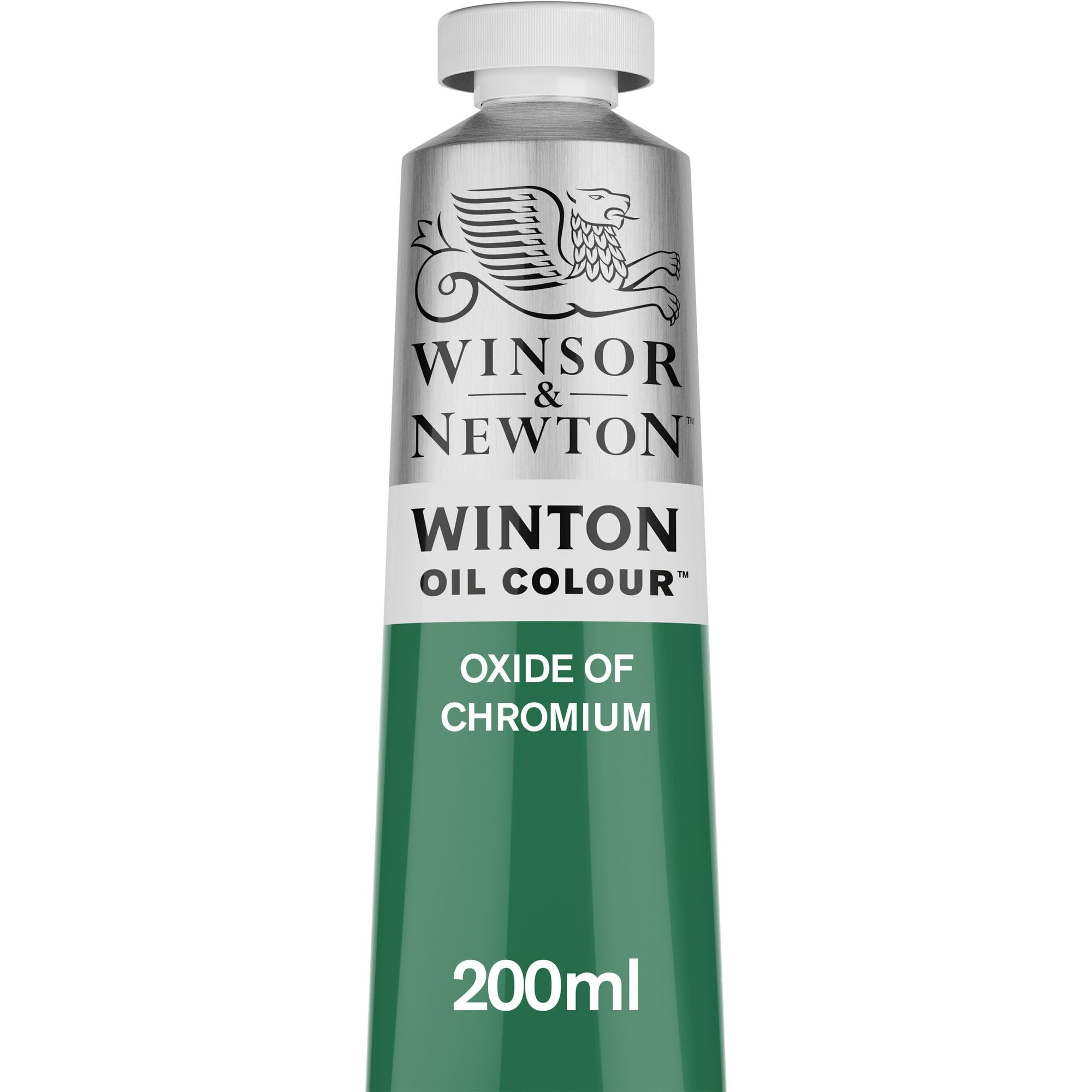 Winsor & Newton Winton 200ml Oil Colour - Oxide of Chromium,1437459 — image 1