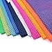 M-Aimee 12 Pieces Mesh Stuff Sack, Durable Nylon Mesh Drawstring Laundry Bag for Mesh Bags and Travel,12 Colors