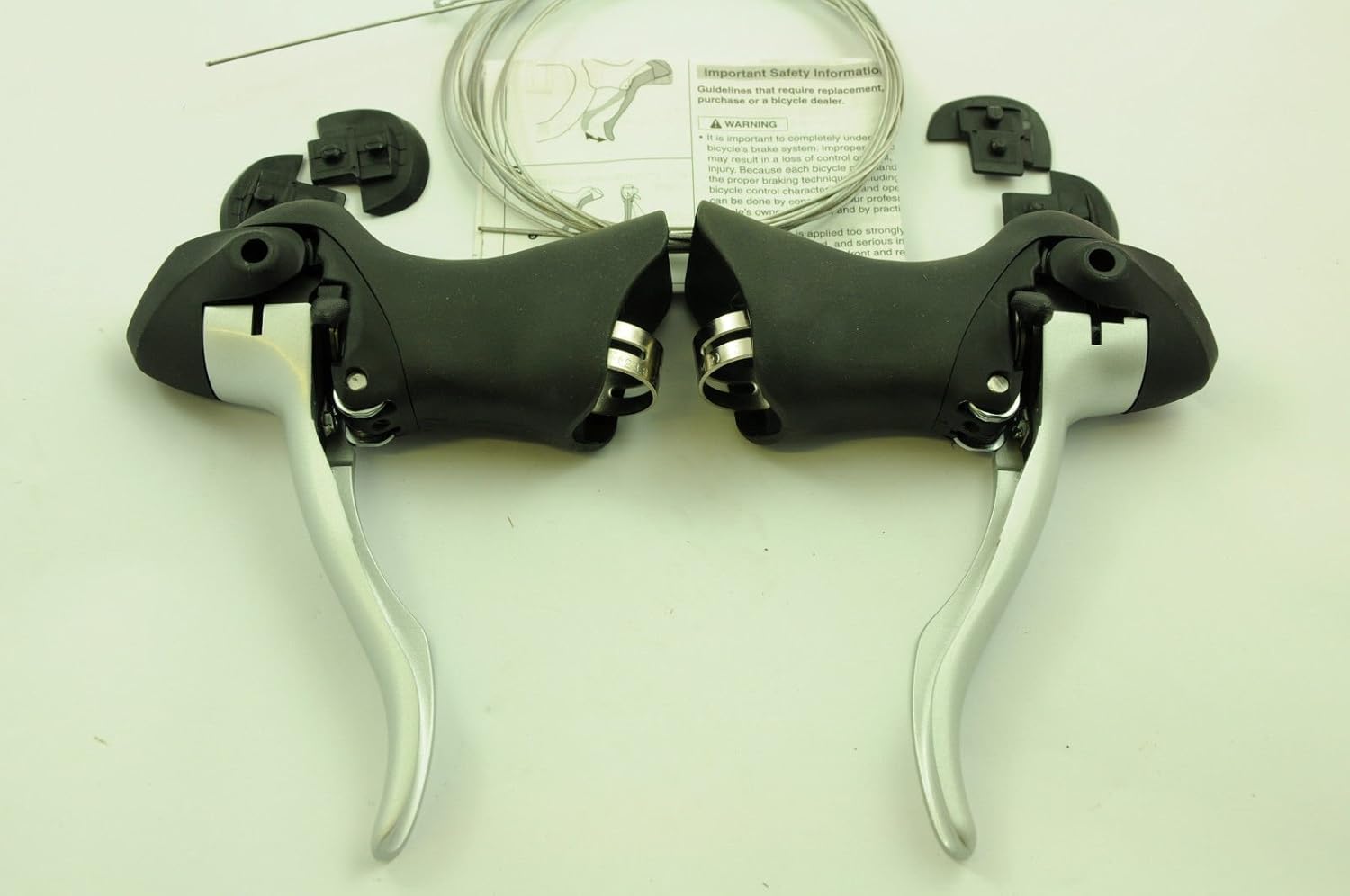road bike brake and gear shifters