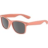 Classic Retro Sunglasses for Men Women | Lightweight Flexible Frame | Shatter-Resistant Lenses | 100% UV400 Protection