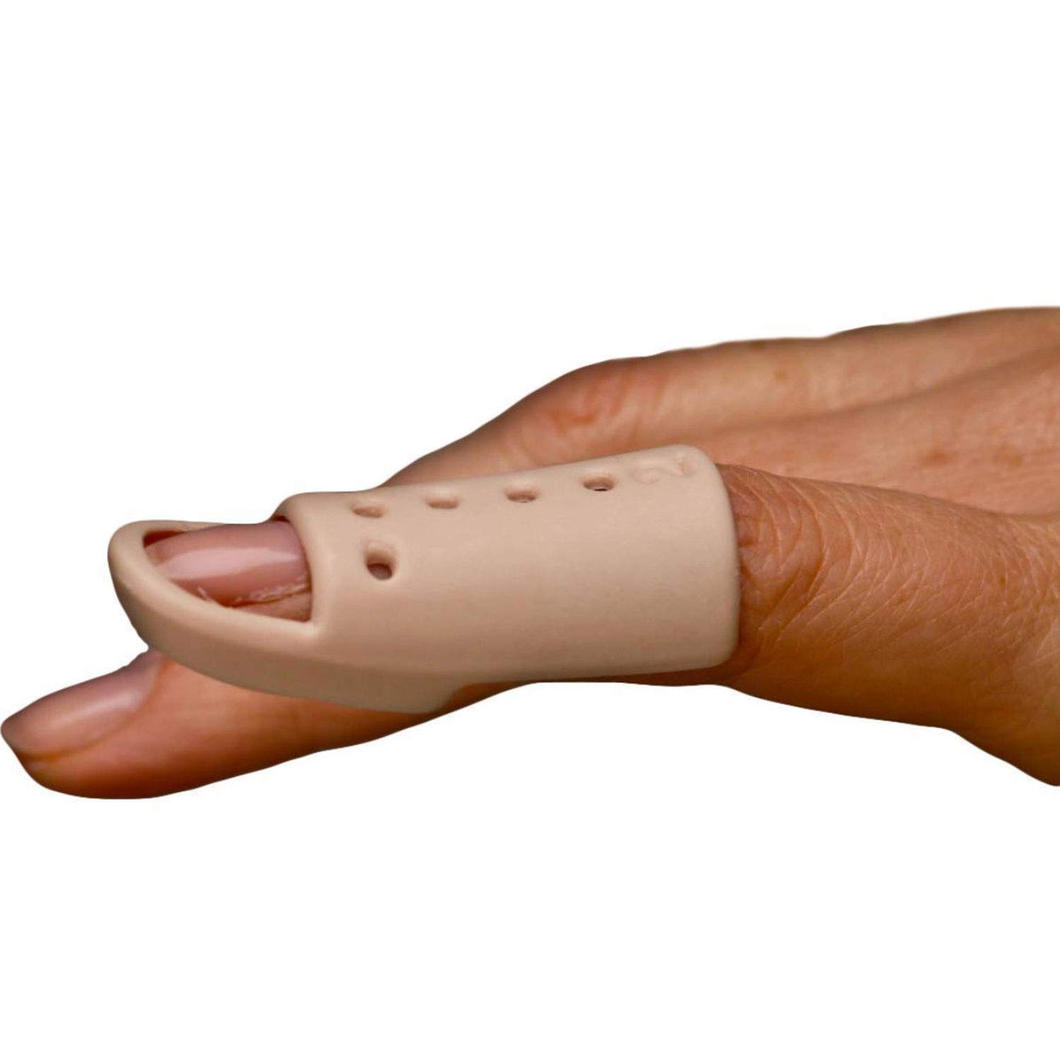 Solace Care Mallet Finger Splint - DIP Joint - Immobilising Fracture Protection - For Men & Women (L: 60 * W: 32mm)