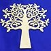 OZXCHIXU (TM) 5pcs Tree Shape for Crafts, with Added Love - Perfect for Family Tree, Weddings (25cm)