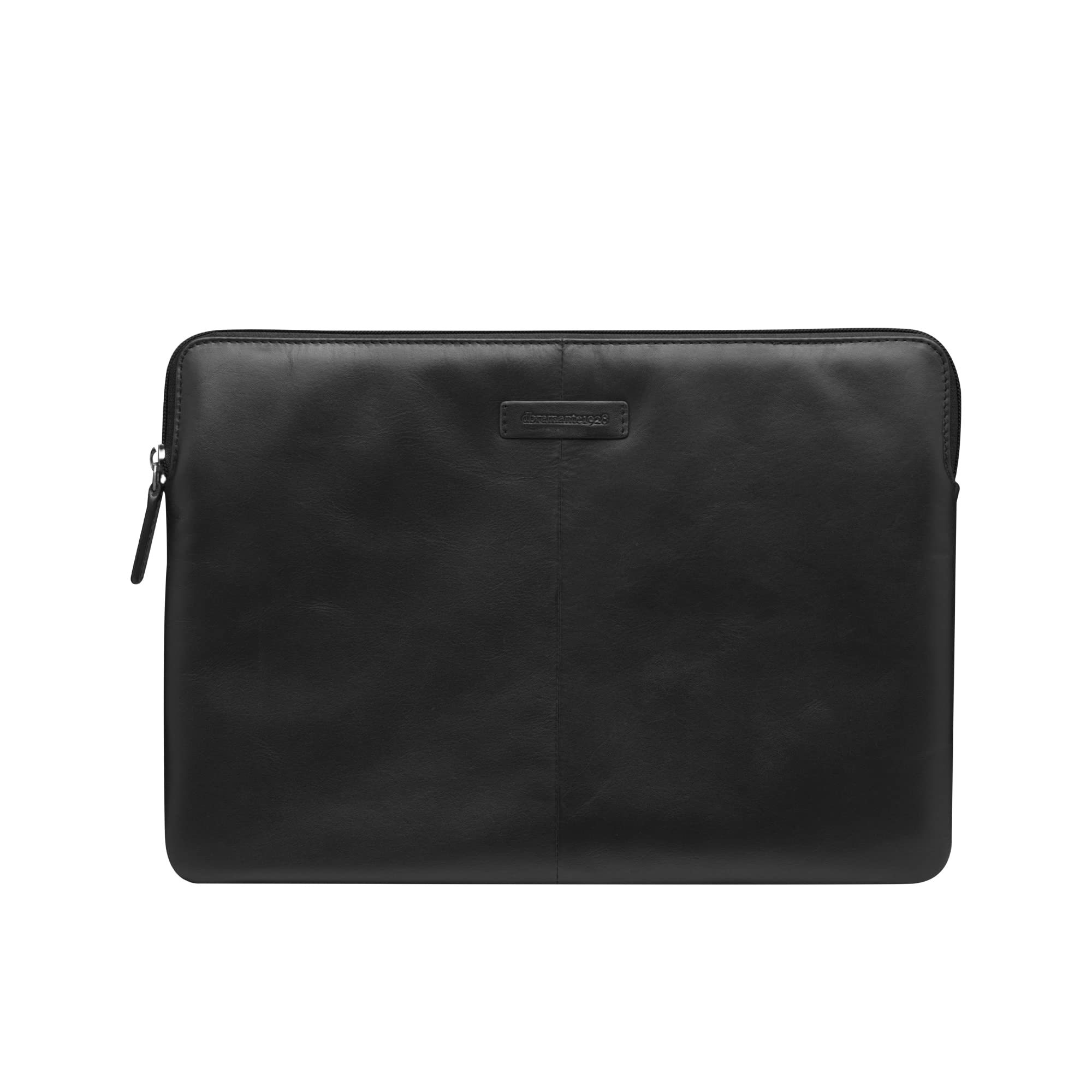 dbramante1928 - Skagen Pro+ Laptop Sleeve - Compatible with Macbook Pro (20)/Air(20) 13 Inch - Made From Sustainably Sourced Full Grain Leather - Protective Computer Sleeve - Black - (2nd Gen)