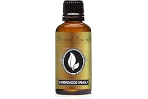 Eternal Essence Oils Sandalwood Vanilla 30ml Premium Fragrance Oil - for Candle, Soap Making, Aromatherapy, Diffusers, Home Care, & Humidifiers