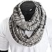 Chic Men Women Knit Winter Infinity Scarf Oversize E5001b