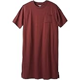 KingSize Men's Big & Tall Lightweight T-Shirt Nightshirt