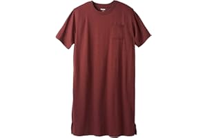 KingSize Men's Big & Tall Lightweight T-Shirt Nightshirt
