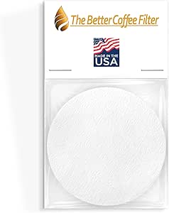 Acid Reducing Replacement Paper Filters for the AeroPress Coffee and Espresso Maker, The Better Coffee Filter (60)