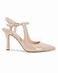 Coutgo Womens High Heels Pointed Toe Ankle Strap