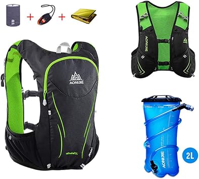 hiking vest with water bottle holder