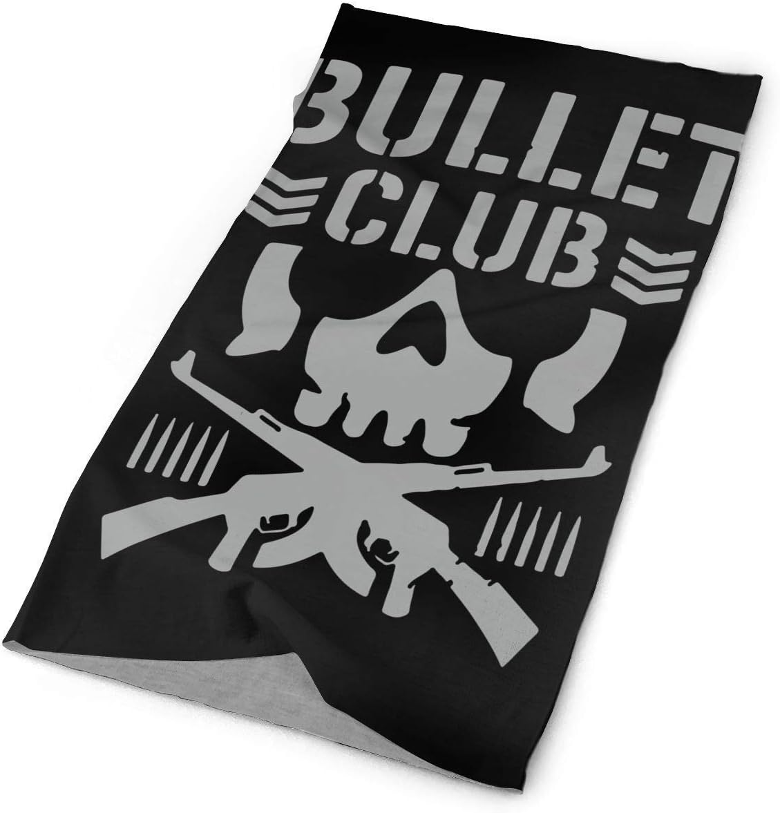 Bullet Club Men Women Face Mask Neck Gaiter Sun Shade Shield Bandanas Headwear Wide Headbands Scarf Head Wrap Fashion7