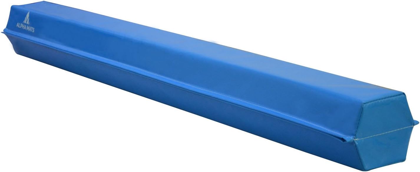 Alpha Mats Medium Density Floor Balance Beam for Aerobics, Yoga, Martial Arts - 9 Foot, Light Blue : Sports & Outdoors