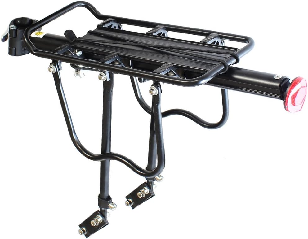 Heavy Duty Bike Bicycle Pannier Rear Seat Rack Carrier Bracket Luggage