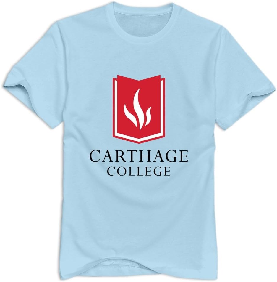 VAVD Mens Carthage College 100% Cotton T-Shirt