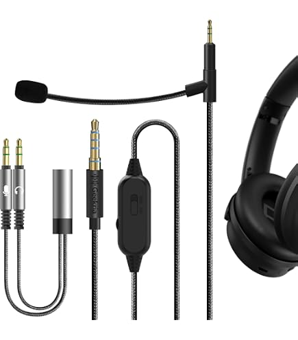 GEEKRIA Audio Cable Compatible With Sony WH-1000XM6 WH-1000XM5 WH-1000XM4 WH-XB920N WH-XB910N WH...