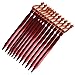 12 Pack Tent Stakes, 7075 Ground Metal Camping Aluminum Tent Pegs, Lightweight Tent Stakes Heavy Duty Spikes Camping Accessories, Red