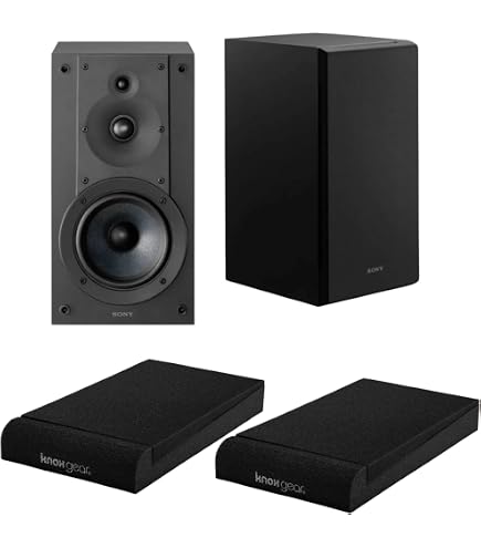 Amazon.com: Sony Ss CS5 3 Way 3 Driver Bookshelf Speakers, Bundle